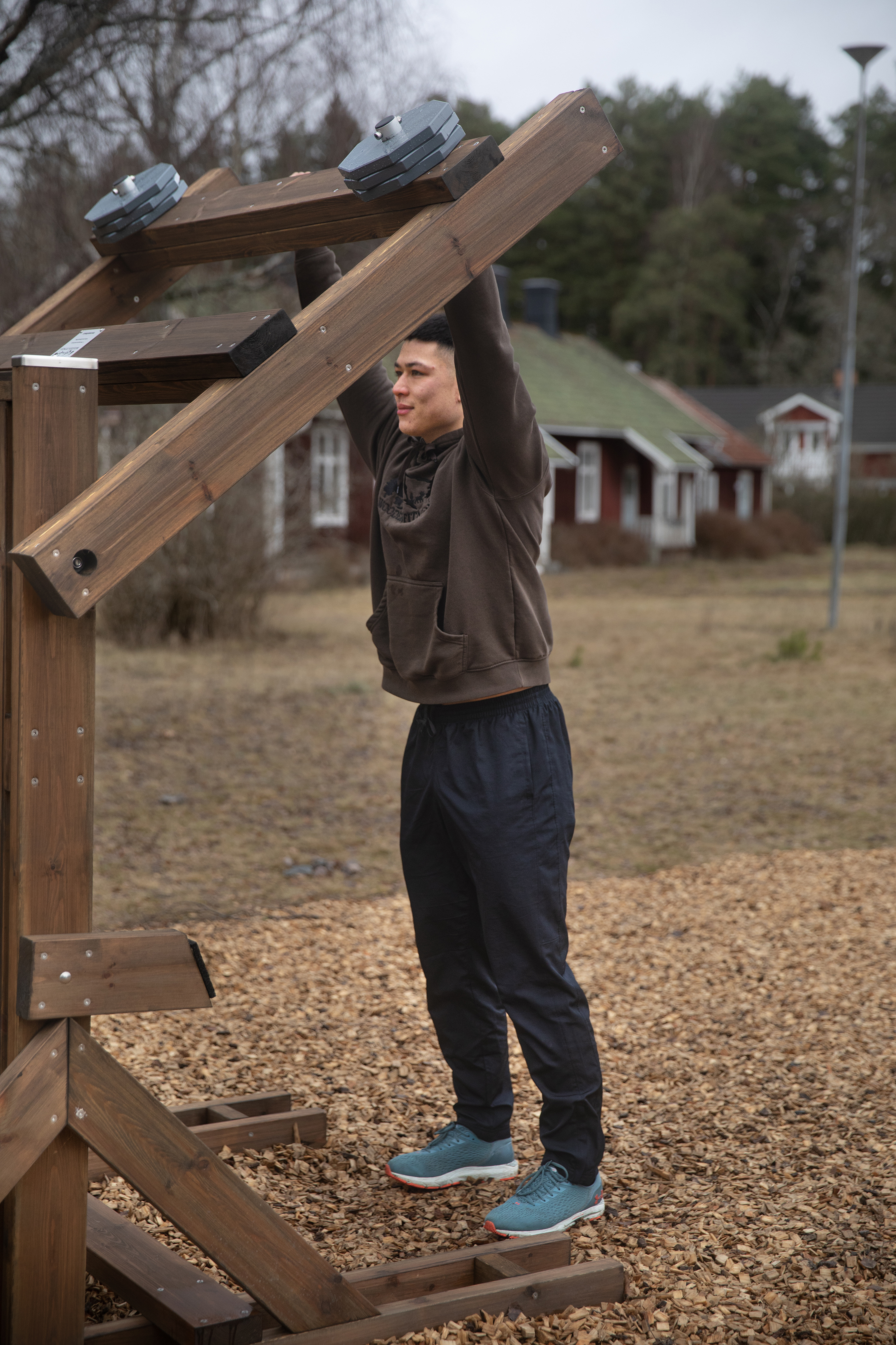 Wooden Fitness Multistation